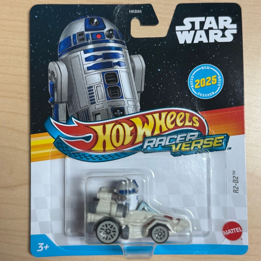 Hot Wheels Star Wars R2-D2 Racer Verse 2025 Brand New